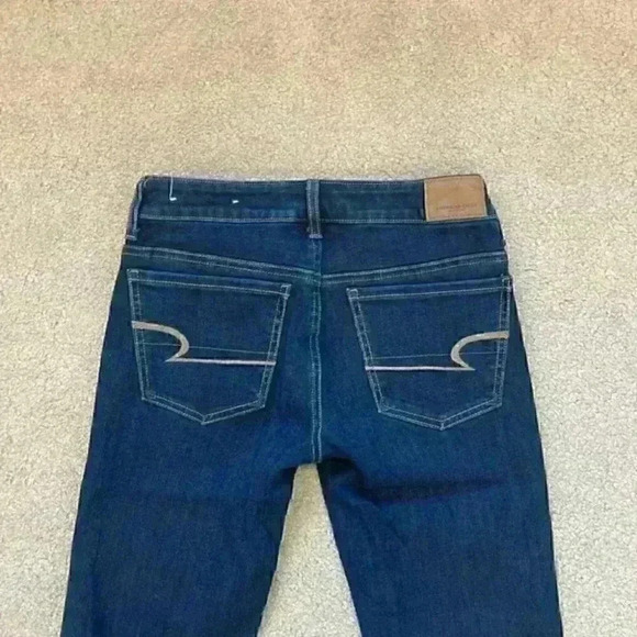 ⭐️ American eagle dark wash jeggings in size 00 - Picture 4 of 6